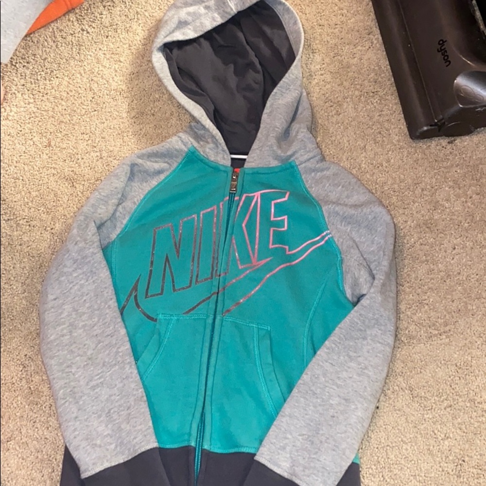 Nike zip hoodie girls